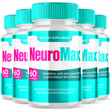 NeuroMax Nootropic Pills Natural Formula Brain Supplement 300 Capsules