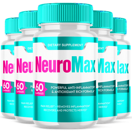 NeuroMax Nootropic Pills Natural Formula Brain Supplement 300 Capsules