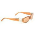 thumbnail image 3 of Fred Lunettes Cut S5 Rectangular Sunglasses 52mm Sunset, 3 of 3