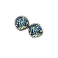 thumbnail image 1 of Sonducket Pendientes Gotas para los oídos de moda Pendientes con incrustaciones de diamantes de imitación de galvanoplastia fina Ropa, zapatos y accesorios Miscelánea Verde mixto Sonducket AP009494-13B, 1 of 6