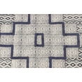 thumbnail image 3 of Casavani Handmade Blue Cotton Durrie Kitchen Area Rug Living Room Carpet 6x9 feet, 3 of 5