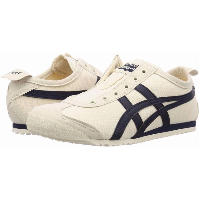 Onitsuka Tiger MEXICO 66 SLIP-ON Unisex Shoes Birch/Midnight color US 4-11.5