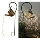 thumbnail image 3 of Luces de regadera solares de Metal, luces de jardín, aspersores, lámpara de farol de lámpara de hadas, lámpara hueca para césped de , pasarelas, Zulema Luz de regadera, 3 of 7