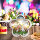 thumbnail image 4 of Luz LED de conejito de madera, decoración de Pascua, decoración de Pascua de conejito de madera, adorno de escritorio de alta capacidad, 4 of 8
