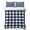 Navy, variant on Twin XL Quilt Set 68''x98'', Navy Blue Check Lightweight Summer Bedspread Coverlet Set with 2 Pillow Shams, Farmhouse Buffalo Plaid Blue Breathable All Season Quilt Bedding for Dorm/Guest Room