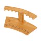 thumbnail image 3 of Estante de almacenamiento de tubos de varillas de incienso, organizador moderno de madera multifunción, soporte de tubo de incienso desmontable para 8 hoyos, 3 of 8