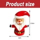 thumbnail image 2 of Figuras de Papá Noel de vidrio soplado hechas a mano para decoración de regalos navideños, 2 of 6