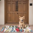 thumbnail image 4 of Pioneer Flower Floral Print Pattern Door Rugs,Washable Non Slip Door Mats Indoor,Decorative Door Mats,Entry Mat Indoor for Entrance,Bedroom,Kitchen,Bathroom,16"x47", 4 of 6