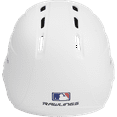 thumbnail image 2 of Rawlings R16 Reverse Batting Helmet - Junior - Matte | Matte White | JR, 2 of 2