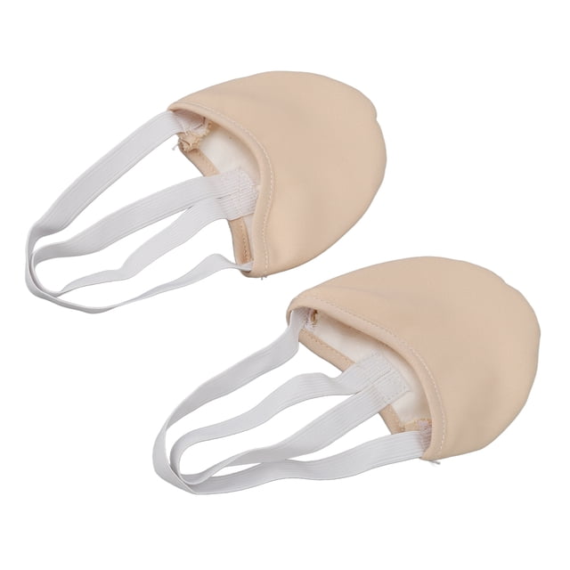 Half Sole Dance Shoes Elastic Strap Leather Half Sole Shoe Breathable Wear Resistant for Indoor ANGGREK Otros