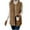 Khaki, variant on Diufon Womens Long Vest Fall Winter Fuzzy Fleece Cardigan Casual Sleeveless Warm Outerwear with Pockets