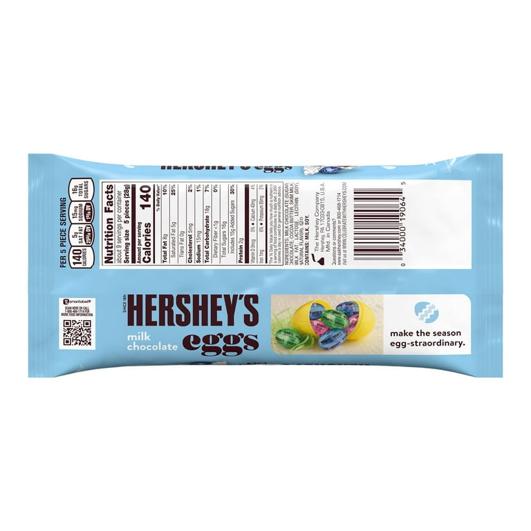 Hershey s Milk Chocolate Eggs Easter Candy Bag 9 oz Walmart
