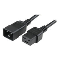 StarTech 6 ft Heavy Duty 14 AWG Computer Power Cord C19 to C20 PXTC19C20146