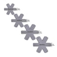 thumbnail image 3 of Pan Pot Protectors Set Of 12 And 4 Different Sizes Pan Protectors For Stacking And Protecting Your Cookware Gray, 3 of 4