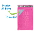 thumbnail image 3 of 30 Pack 4x8, 6x10", 8x12, 10x15 Inch Hot Pink, Yellow, Purple Assorted Combo Padded Colored Bubble Mailers, Self Seal Mailing Shipping Envelope Bags, 3 of 8