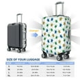thumbnail image 5 of Bingfone Cute Turtle Luggage Cover Washable Suitcase Cover Protector Anti-scratch Suitcase cover Fits 18-32 Inch Luggage, 5 of 8