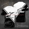 thumbnail image 3 of Camiseta De Verano De Manga Corta Para Hombre Alpinestars Astars Motogp Racing Nueva Moda Sublimación De Gran Tamaño, 3 of 4