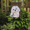 thumbnail image 2 of Caroline`s Treasures SS4275GF Maltese Candy Corn Halloween Portrait Flag, Small, Multicolor, 2 of 2