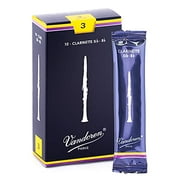 Vandoren Bb Clarinet Traditional Reeds Strength #3, Box of 10