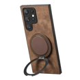 thumbnail image 2 of For Samsung Galaxy S24 Ultra Phone Case with Rotating Kickstand Stress Relief Retro Leather Back Cov, 2 of 5