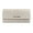 White, variant on Womens Jet Set Travel Large Trifold Leather Wallet, Black