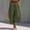 Army Green, variant on Women's High Waist Pleated Balloon Wide Leg Casual Pants, Breathable Comfort Trousers for Daily Commute & Fashionable Outfits Blue XXL