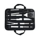 thumbnail image 2 of Barbacoa Parrilla Herramientas de acero inoxidable Portátil Portátil Barbacoa A La Parrilla Tenedor Tong Reutilizable Camping Senderismo Picnic Cocina Cocina 5pcs Speravity OD011055-02, 2 of 7