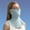 Blue, variant on MSJUHEG Neck Gaiter Women,Loops Face Mask,Bandana Face Mask,Motorcycle Face Mask for Women,Cloth Face Mask for Women,Mask Covering Neck Hanging Ear Type Khaki 1 One Size