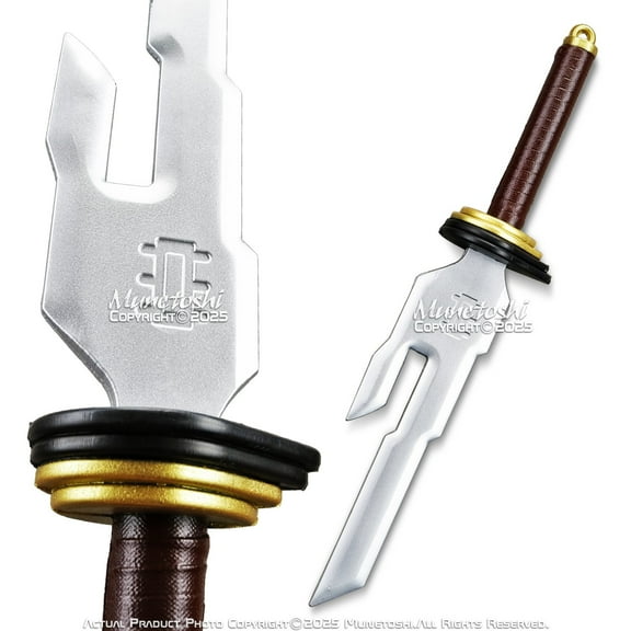 Munetoshi 18" Foam Dagger Inverted Spear Anime q Cosplay Toji Game Heaven Replica Costume Ken Prop