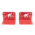 thumbnail image 2 of Soporte de pared para colgar bicicleta Mach rojo, 2 of 5