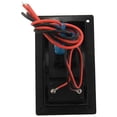 thumbnail image 4 of 12-24V LED Dual Battery Test Panel Rocker Switch Car Truck Marine Boat Voltmeter 4P ON-OFF-ON, 4 of 5