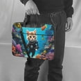 thumbnail image 5 of Lsque Underwater Diving Cat Pattern Laptop Bag – Portable & Slim Single-Shoulder Computer Case with Adjustable Strap, Protective, Lightweight for 13”/14”/15.6” Laptops, 5 of 8