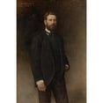 thumbnail image 3 of Léon Bonnat 14x18 Black Modern Framed Museum Art Print Titled - Portrait of Henry Field (1896), 3 of 5