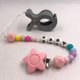 thumbnail image 4 of Lote de 4 unidades de accesorios coloridos para asiento de coche de bebé, cochecito de plástico, Clip de juguete, clavija para gancho, cubierta, manta, mosquitera, Clips, 4 of 6