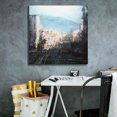 thumbnail image 5 of Epic Graffiti 'Bay Mist' by Mark Lague, Canvas Wall Art, 26"x26", 5 of 8