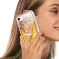 thumbnail image 6 of TECH CIRCLE For iPhone 7 /iPhone 8 /iPhone SE Case with Stand,360 Rotatable Shiny Ring Holder Kickstand Soft TPU Girls Women Case Shockproof Protective Phone Case for Apple iPhone 7 8 SE 4.7",Beer, 6 of 6