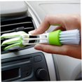 thumbnail image 1 of Screst 2 in 1 Auto Air Conditioner Outlet Multi-use Dust Cleaning Tool Dust Brush Car Accessories Interior Cleaning Tools Green, 1 of 5