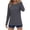 *2-Dark Gray, variant on VBVC Women's UPF 50 Crew Neck Long Sleeve Sun Shirt,Ladies Quick Dry Stretchy Athletic Top,Hiking Beach Outdoor Tee For Women,Black,S-3XL