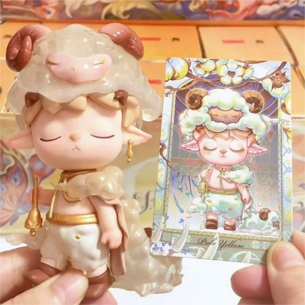Caja misteriosa con forma de poema de la naturaleza de Mimi, caja sorpresa, figura de acción de estilo chino, bolsa de adivinación, figura de anime, decoración de escritorio, juguetes, regalo