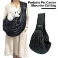 thumbnail image 2 of Mosey Pet Carrier Bag Carrying Comfortable Single Shoulder Design Dog Cat Carrying Pocket for Outdoor Travel, 2 of 7