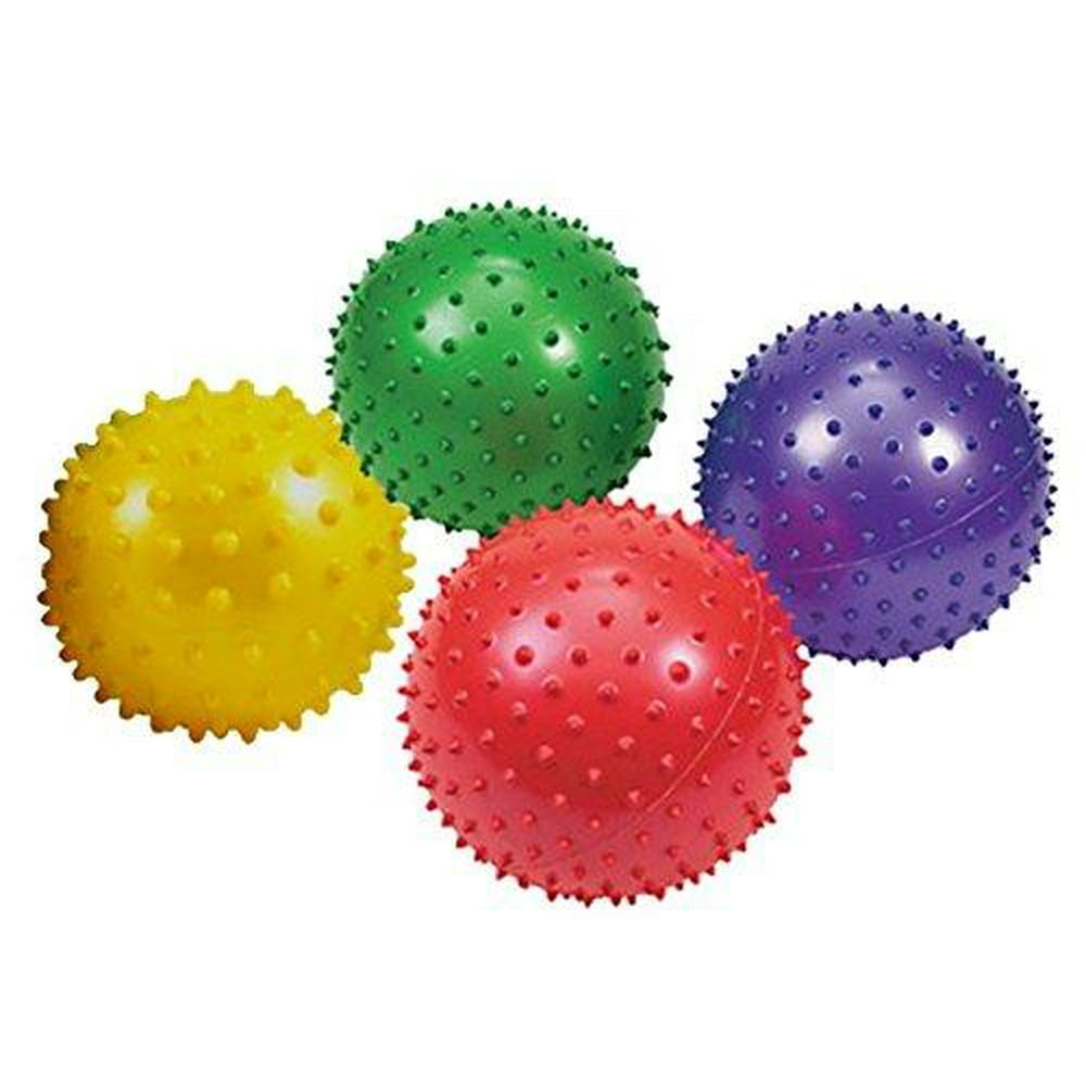 Play Kreative Knobby Balls 10" Party Knobby Bounce Balls 5 colorful