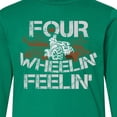 thumbnail image 4 of Inktastic Four Wheeling Mudding Activity Long Sleeve Youth T-Shirt, 4 of 5