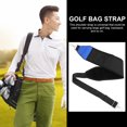 thumbnail image 4 of CIMAXIC Nylon Shoulder Strap Replacement for Golf Bag with Rotate Buckle Black Widened Padding Design, 4 of 6