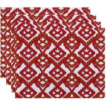 Simply Daisy 18" x 14" Hipster Geometric Print Placemats, Set of 4