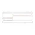 thumbnail image 5 of Furinno Moretti Modern Lifestyle TV Stand for TV up to 78 Inch, Solid White/White, 5 of 6