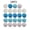 🍒 blue_Base#7021, variant on Blue Decorative Vase Filler Balls Set • Wicker Rattan Orbs for Bowl, Coffee Table, Wedding Party Centerpiece • 15/24 Pieces Blue Mixed, 2 in Diameter