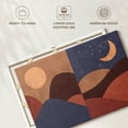 thumbnail image 6 of Elephant Stock Boho Sun Moon And Mountains I Wall Art - Horizontal Canvas Wall Art - Living Room Wall Decor - Nature Canvas - Gray And Brown Decor - 39" x 26", 6 of 8