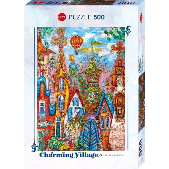 Heye: Charming Village: Blue Gate: 500 Piece Puzzle