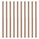 thumbnail image 1 of 10 Uds Reutilizables Metal Pajitas, 8.5 Corazón Forma Inoxidable Acero Pajita para Beber Batido, Frío Bebida, Bebida (Rosa Oro), 1 of 7