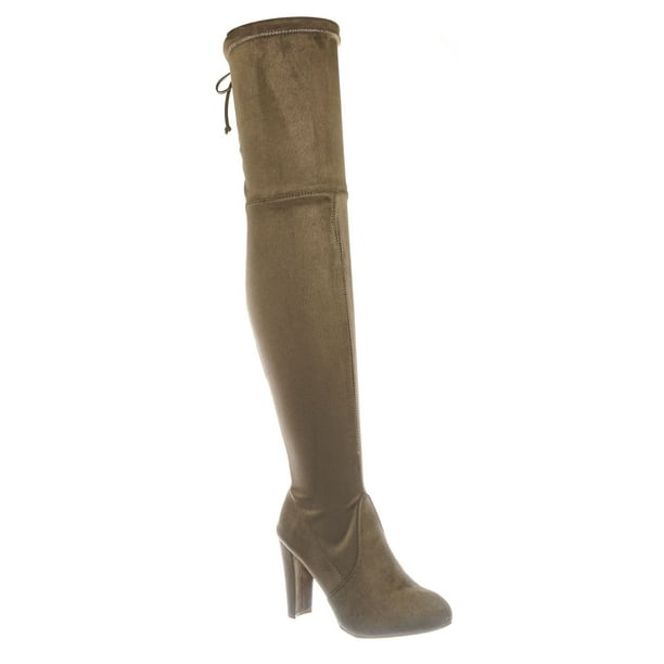 ethel slouchy heeled boot